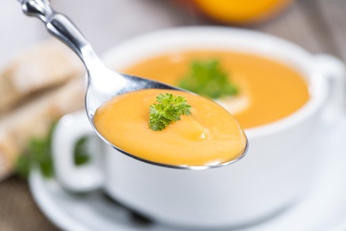 Délicieuse recette de bouillie de chou-fleur, pomme de terre et courge