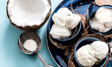 Comment préparer de la glace à la noix de coco sans produits laitiers