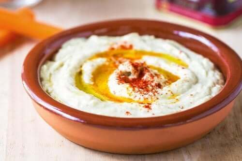 Houmous de pois chiches au paprika