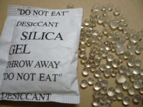 11 usages des sachets de gel de silice