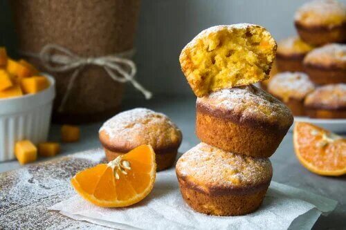 2 recettes de muffins à l'orange très moelleux