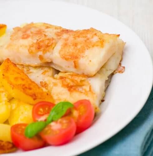 Gratin de morue à la mayonnaise