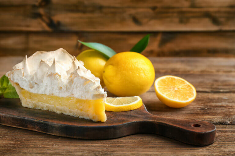 Tarte au citron saine