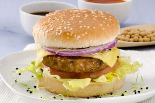 Une délicieuse recette de burger végétalien au soja